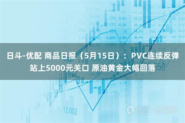 日斗-优配 商品日报（5月15日）：PVC连续反弹站上5000元关口 原油黄金大幅回落